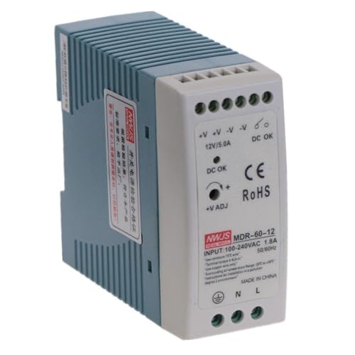 MDR-60 60 W Einzelausgang 5 V 12 V 15 V 24 V DIN-Schienen-Schaltnetzteil AC/DC(36V) von NIWPPKIMX