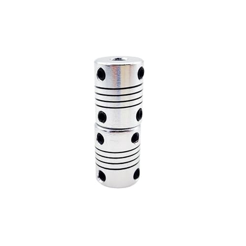 NIWPPKIMX Elastische Kupplung aus Aluminiumlegierung, Encoderwicklung, Schrittmotorkupplung, Außendurchmesser 30, Länge 40, Innenloch 2–16 mm(6.35mm X 12.7mm) von NIWPPKIMX