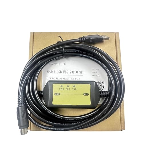NIWPPKIMX Programmierkabel FBS B1 Serie USB-FBS-232P0-9F für(Silver) von NIWPPKIMX