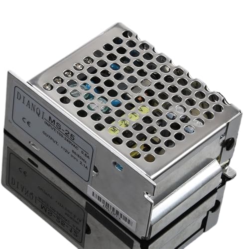 NIWPPKIMX Schaltnetzteil Gleichspannung MS-25w 5 V 12 V 15 V 24 V Mini-Größe DIN LED AC DC-Wandler MS-25-5 MS-25-12 MS-25-24(24V_25W) von NIWPPKIMX