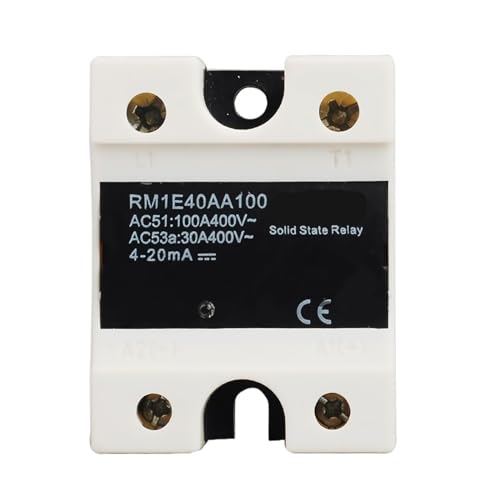 RM1E40AA100 Einphasiges AC-Halbleiterrelais, industrielles analoges Schalt-SSR 100 A/400 VAC, Isolationsspannungsreglerrelais von NIWPPKIMX