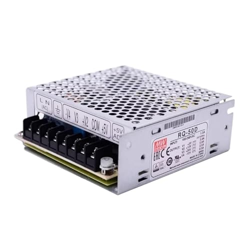 RQ-50D 5V3A+12V0,9A+24V0,9A-12V0,5A Vier-Wege-Schaltnetzteil 50W Vier Gruppen von NIWPPKIMX