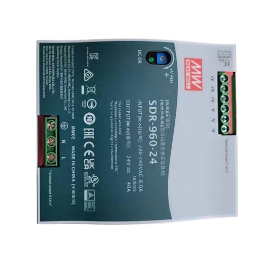 SDR-960 SDR-960-24 24V 40A 960W einzelne industrielle Führungsschiene mit PFC-Funktion von NIWPPKIMX