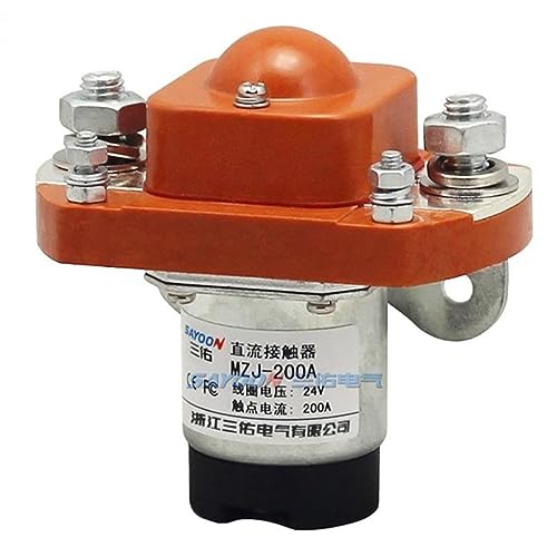 SZJ-200A DC-Schütz MZJ-200A Leistungsrelais DC 12 V 24 V 36 V 48 V 60 V 72 V 120 V for Autobatterien, Elektro-Gabelstapler usw(Coli voltage 36VDC) von NIWPPKIMX
