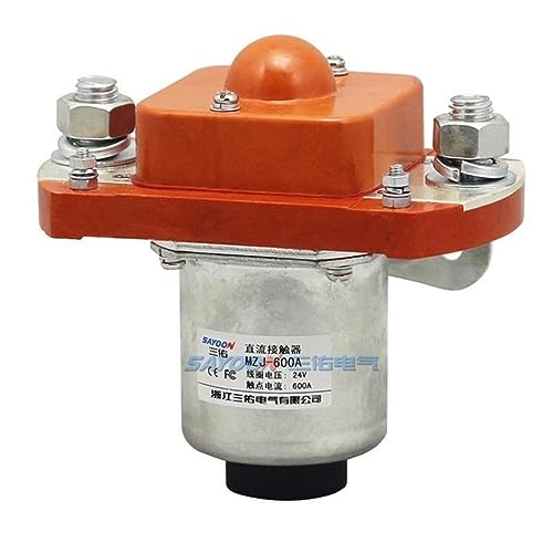SZJ-600A DC-Schütz MZJ-600A Leistungsrelais DC 12 V 24 V 36 V 48 V 60 V 72 V 120 V for Auto, Schiffe, Batterie, Gabelstapler usw(Coli voltage 72VDC) von NIWPPKIMX