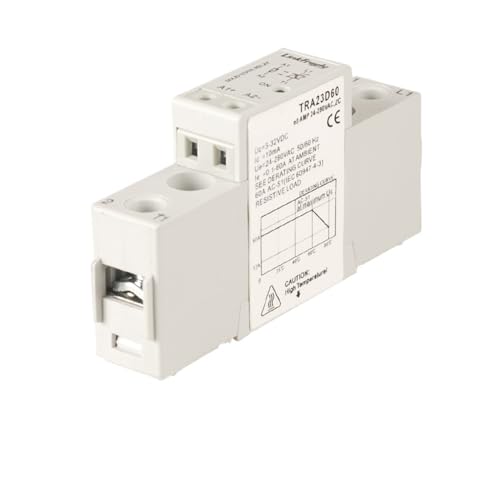 TRA23D60 Fotowiderstand SSR Solid State Relais Bord DC Zu AC 3V 5V 12V 24V 32VDC Eingang 60A 24-280VAC Ausgang Spannung Control Relais von NIWPPKIMX