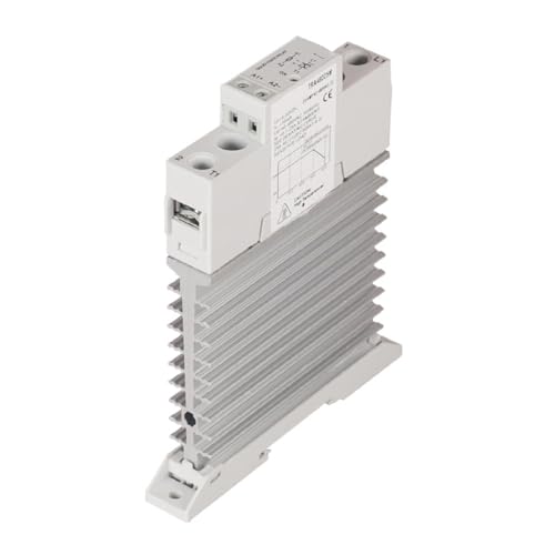 TRA48D25M 25A Wärme Heizkörper SSR Solid State Relais Din Schiene 5V 12V 24V 32VDC Eingang 42-480VAC Ausgang Schalter relais Steuerspannung von NIWPPKIMX