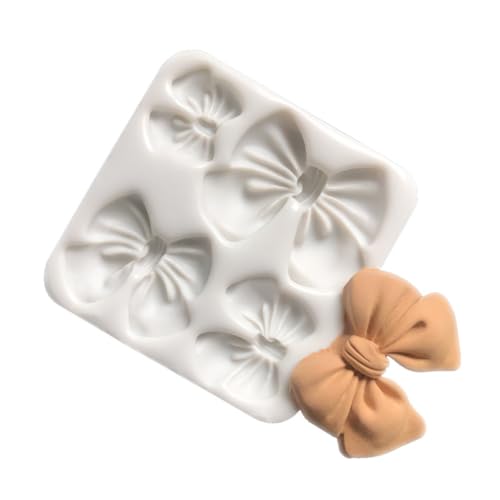 NIXNUT Fondant Kuchen Schokoladenform Silikon Keks Süßigkeiten Form Backen DIY Küche Werkzeug Party Dekorieren Bowknot Muster von AVCITY