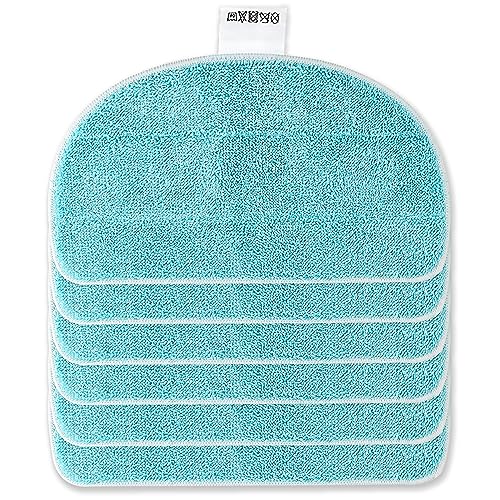NIXOOT 6 Stück Ersatzpad für Leifheit CleanTenso Power 2.0 Dampfreiniger, Mikrofaser Dampfmop für Alle Böden, Wischbezug Effiziente Wasseraufnahme und Starke Dekontamination NIXOOT 6 Stück Ersatzpad für Leifheit CleanTenso Power 2.0 Dampfreiniger, Mikrofaser Dampfmop für Alle Böden, Wischbezug Effiziente Wasseraufnahme und Starke Dekontamination von NIXOOT