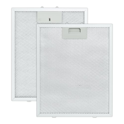 Metallfettfilter für Dunstabzugshaube 320x260mm,NIXRET 2 Stück Dunstabzugshaube Filter Universal Metall Dunstabzugshaubenfilter Aluminium Dunstabzugshauben-Fettfilter für Küchenabzugshauben Metallfettfilter für Dunstabzugshaube 320x260mm,NIXRET 2 Stück Dunstabzugshaube Filter Universal Metall Dunstabzugshaubenfilter Aluminium Dunstabzugshauben-Fettfilter für Küchenabzugshauben von NIXRET