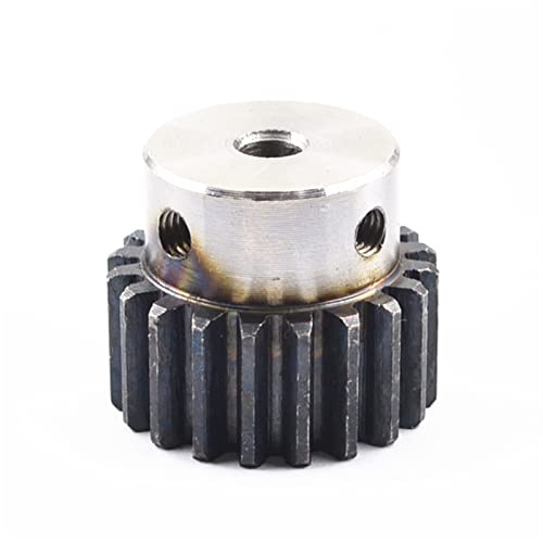 1 Stück 1,5 m 12–24 Zähne Stirnradgetriebe Zahnstange Getriebemotor Zahnrad - Hochfester 45er Stahl for Automobilanwendungen(1.5M 21T 15mm Bore) von NIYADO