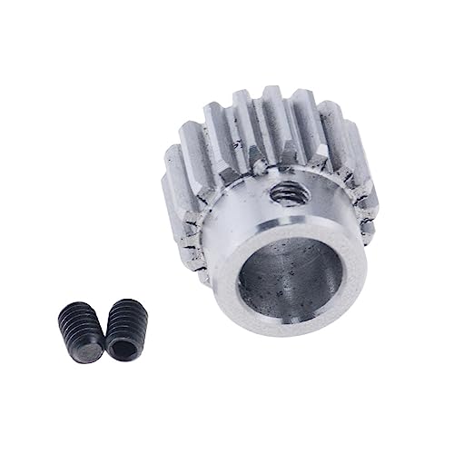 1 Stück 15T 18 Zähne Stirnrad 1 Modul 6-10mm Innenloch Zahnstange Ritzel - Langlebiges 45 Stahlzahnrad for die Landwirtschaft(18 Teeth 8mm bore) von NIYADO