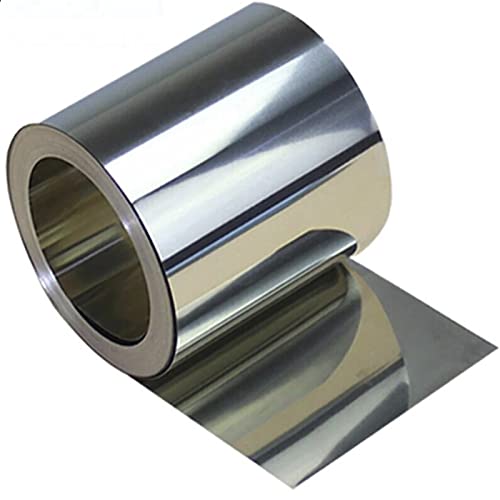 1 Stück Premium-Kupfernickelfolienrolle – anpassbare Größen (0,03–1 mm dick, 50–305 mm breit) for Heimwerkerarbeiten, Elektronik(0.1mm x 100mm x 40000mm) von NIYADO