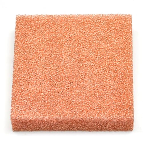 1 Stück poröse Kupferschaumplatte – Metall mit hoher Leitfähigkeit for Batterien, Kühlkörper und Filter | Mehrere Größenoptionen verfügbar(200x200x10mm/80PPI) von NIYADO