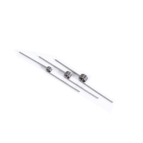 Feder drehen. Helical Spring 10pcs Left And Right Rotation Torque Long Elastic V-spring Steel 180 degree(0.6x8mm) von NIYADO