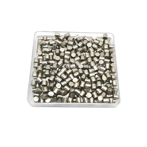 Nickelgranulat 4N Ni ≥ 99,99% for Aufdampfbeschichtung – Zylindergranulat 6 mm x 6 mm, ideal for wissenschaftliche Forschung und Experimente(100 Grams) von NIYADO
