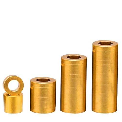 Präzisions-Führungshülsenlager aus Messing – rundes Hohlrohr mit Innendurchmesser 3/4/5 mm for reibungslose Bewegung(4x7x6mm 20pcs) von NIYADO