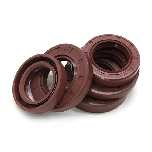 TC Fluorkautschuk-Öldichtung, 30 mm Innendurchmesser – Doppellippendichtung for Maschinen- und Automobilanwendungen(30x55x8mm 2pcs) von NIYADO