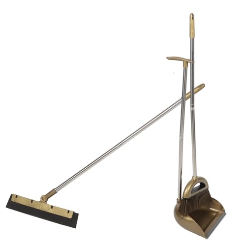 NIYANGLE 1 Satz Besen Set mit Kehrschaufel und Scraper Teiliges Set mit Langem Griff für Effiziente für Zuhause Büro und Garten Platzsparend und Langlebig NIYANGLE 1 Satz Besen Set mit Kehrschaufel und Scraper Teiliges Set mit Langem Griff für Effiziente für Zuhause Büro und Garten Platzsparend und Langlebig von NIYANGLE