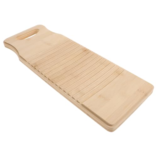 NIYANGLE 1 Stück Holz Waschbrett Handwaschbrett für Kleidung Rutschfestes Design Wellenmuster Leicht Tragbar für Handwäsche von Textilien Zufällige Farbe Zufällige Farbe NIYANGLE 1 Stück Holz Waschbrett Handwaschbrett für Kleidung Rutschfestes Design Wellenmuster Leicht Tragbar für Handwäsche von Textilien Zufällige Farbe Zufällige Farbe von NIYANGLE