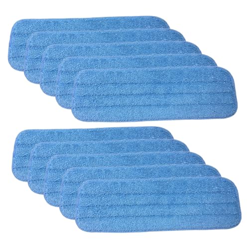 NIYANGLE 10 Stück Mikrofaser Mop Pads Waschbar Wiederverwendbar für Sprühmopp Bodenreinigung Ersatz Wischmopp Tücher mit Hoher Wasseraufnahme für Holzböden und Harte Oberflächen NIYANGLE 10 Stück Mikrofaser Mop Pads Waschbar Wiederverwendbar für Sprühmopp Bodenreinigung Ersatz Wischmopp Tücher mit Hoher Wasseraufnahme für Holzböden und Harte Oberflächen von NIYANGLE