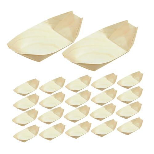 NIYANGLE 150 Stück Sushi-Platte Sushi-Boot-Serviertablett Servierboote Wurstplatten Serviertablett für Boote Wurstwarenboote Essenstablett aus Bambus Bambusboote Holz Beige NIYANGLE 150 Stück Sushi-Platte Sushi-Boot-Serviertablett Servierboote Wurstplatten Serviertablett für Boote Wurstwarenboote Essenstablett aus Bambus Bambusboote Holz Beige von NIYANGLE