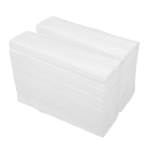 NIYANGLE 2er-pack Sterilisationshandpapier Servietten Handtücher Gasttücher Restaurant-gewebe Handtuch Papier Weiß von NIYANGLE