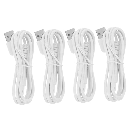NIYANGLE 4 Stück Teiliges USB Ladekabel für Tragbaren Wasserflosser Stabiles Schnellladekabel für Kabellose Mundduschen Leichtes Ersatzkabel für Reise und Zuhause Kompatibel mit NIYANGLE 4 Stück Teiliges USB Ladekabel für Tragbaren Wasserflosser Stabiles Schnellladekabel für Kabellose Mundduschen Leichtes Ersatzkabel für Reise und Zuhause Kompatibel mit von NIYANGLE