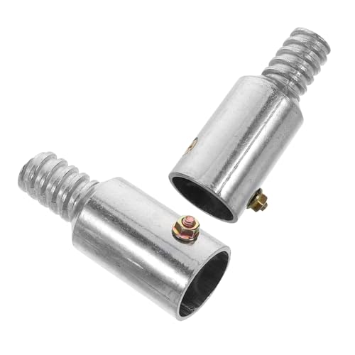 NIYANGLE Aluminiumlegierung Gewindeadapter Gewindespitzen Verlängerung für Holz Metallstangen Mopp Besen Einfache Montage Werkzeug Vielseitiger Reparaturverbinder NIYANGLE Aluminiumlegierung Gewindeadapter Gewindespitzen Verlängerung für Holz Metallstangen Mopp Besen Einfache Montage Werkzeug Vielseitiger Reparaturverbinder von NIYANGLE