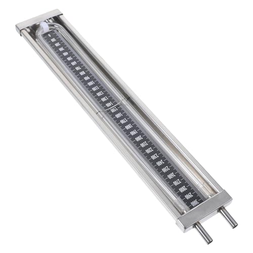 NIYANGLE Manometer Wassersäule Manometer U-förmiges Druckmessgerät Hochpräzises Manometer Differentialdruckmessgerät U-Rohr Vakuumschlauch Manometer von NIYANGLE