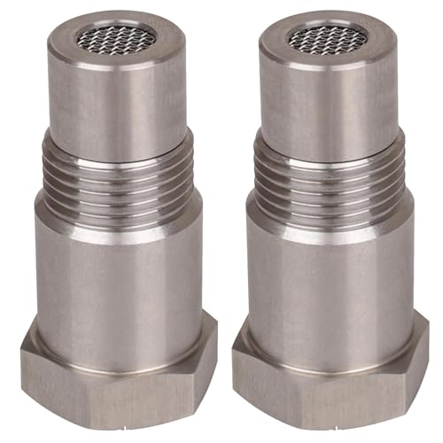 2 Stück Lambdasonde Adapter m18*1,5, Sauerstoffsensor-filteradapter, Lambda Eliminator, Sauerstoffsensor Lambda, Lambdasonde Adapter, Automobile o2 Sensor Extension Adapter von NIYATA