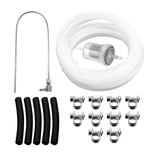 Benzinschlauch Kit, Kraftstoff Standrohr Set, 4M Dieselheizung Kraftstoffleitung für Standheizung Diesel, Dieselheizung, Standheizung Diesel, Standheizung, Standheizung Auto von NIYATA