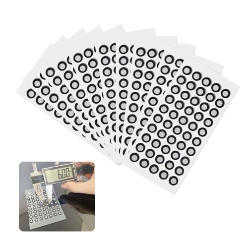 NIYATA 560 Stück 3D Scanner Marker Würfel,3MM Marker Punkte für 3D Scanner,Marker 3d Scanner,Für Präzise Optische Verfolgung,3D-Bewegungsanalyse von NIYATA