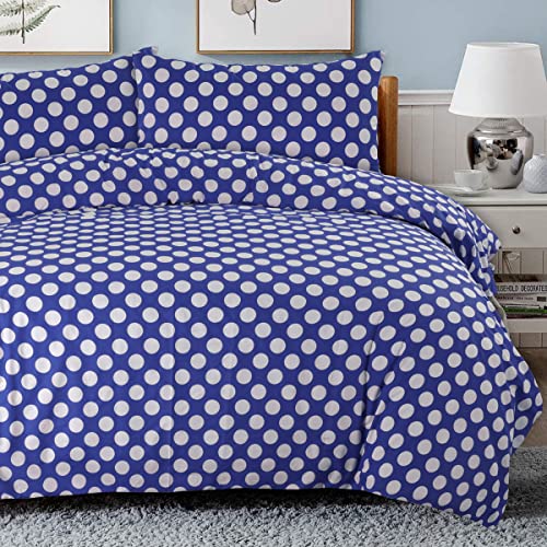 NIYS Luxury Bedding Perkal-Bettwäsche-Set für Einzel-, Doppel- und King-Size-Betten mit Kissenbezügen von NIYS Luxury Bedding