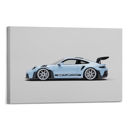NIZIEE Supercar Poster 911 GT3 RS 992, Babyblau, Rennsportwagen, dekoratives Gemälde, Leinwand, Poster, 20 x 30 cm NIZIEE Supercar Poster 911 GT3 RS 992, Babyblau, Rennsportwagen, dekoratives Gemälde, Leinwand, Poster, 20 x 30 cm von NIZIEE