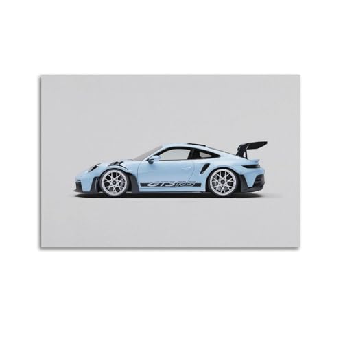 NIZIEE Supercar Poster 911 GT3 RS 992, Babyblau, Rennsportwagen, dekoratives Gemälde, Leinwand, Poster, 40 x 60 cm NIZIEE Supercar Poster 911 GT3 RS 992, Babyblau, Rennsportwagen, dekoratives Gemälde, Leinwand, Poster, 40 x 60 cm von NIZIEE