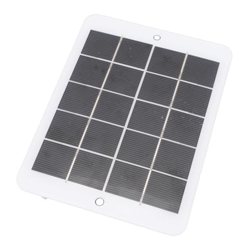 NIZUUONE 3W Solar Panel Rinnle Charger Solar Power Bank Tragbares Solarladegerät Hocheffizienz Monokristalline Zellen Kompakt Leicht mit Haustiermaterial für Camping -Wander -Notfall von NIZUUONE