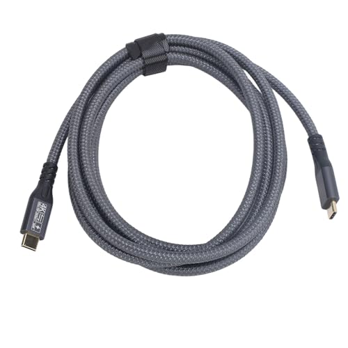 NIZUUONE 4K Video -Ausgabe von USB C Bis USB C 4K Ladung für -Pro 15 Plus Pro 2021 Tabletten 2020 2021, Material des Metallnylongewebes (2m) von NIZUUONE