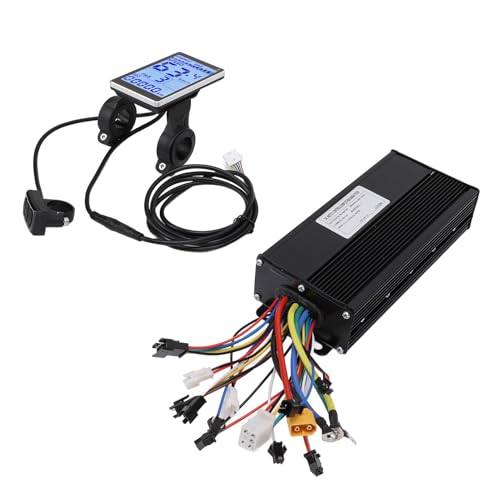 NIZUUONE Bürstenloser Motor Controller Kit Sinuswellencontroller 40A mit M5 LCD -Anzeige für 36 V 48 V 52 Zyklus Lithiumumwandlung Reverse -Schutzgeschwindigkeitskontrolle von NIZUUONE