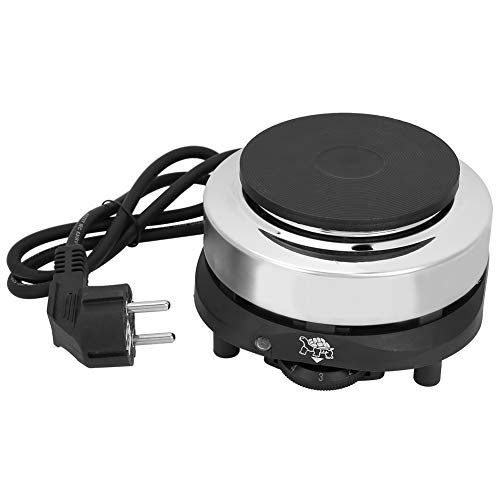 NIZUUONE Elektrischer Kaffeeherd Single Heiztellerbrenner Haltbar Zuverlässig für Camping -Schwangerinnen 500W Geeignet von NIZUUONE