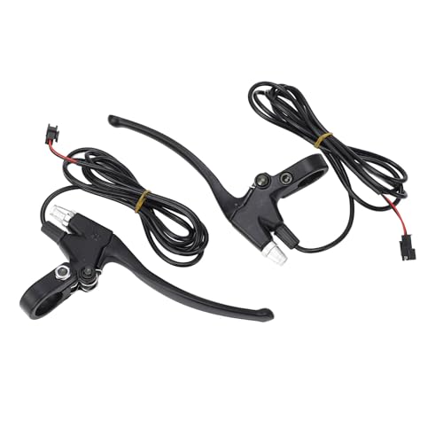 NIZUUONE Elektrischer Roller Bremshebel 1 Paar Links Rechts Aluminiumlegierung Lenker mit Schnellfreisetzungsstruktur für M4 10 -Zoll -Zubehör 160 cm Kabel von NIZUUONE