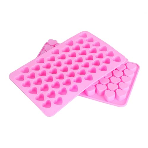 NIZUUONE Küche Backwerkzeuge Silikon Schokoladenkuchen Form Eiswürfel Tablett Pink 55 Löcher Nicht -Stick -Schimmelpack 2 Pack NIZUUONE Küche Backwerkzeuge Silikon Schokoladenkuchen Form Eiswürfel Tablett Pink 55 Löcher Nicht -Stick -Schimmelpack 2 Pack von NIZUUONE