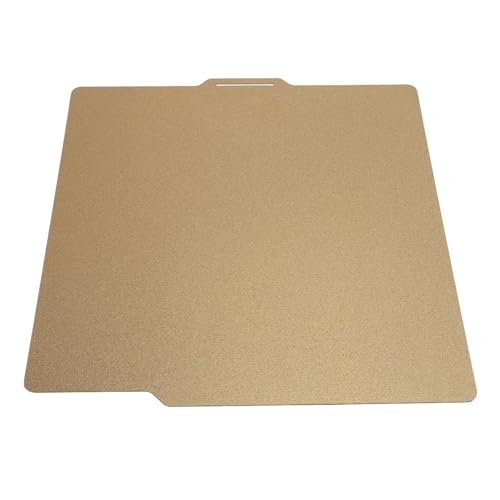 NIZUUONE PEI PEI -Temperaturresistent bei Hoher Temperatur 257x257 Mm Flexibler Stahlplatte für 3D -Druckerkonstruktionsplatte Beste Adhäsion Verzeichnete Ideale für Laborbenutzer P1P X1C von NIZUUONE