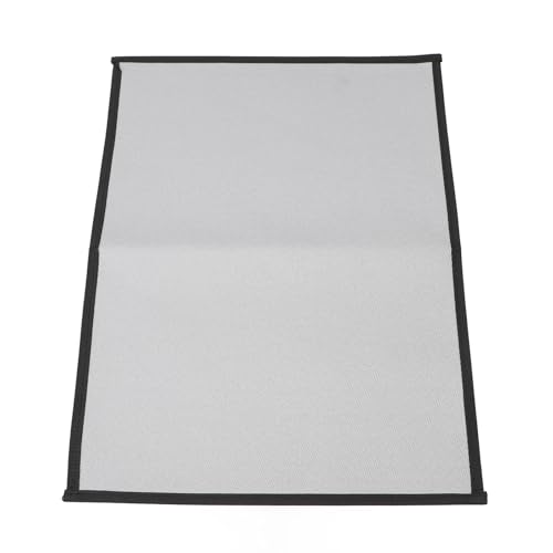 NIZUUONE Square Fire Pit Matte Feuerfestes Grillpad Silikon Beschichtetes Glasfaser-Tuch 0,8 Mm Dick 800 ° C Hitzebeständig für Camping-Terrassen Im Freien mit Einfacher Sauberer Multifunktional (M von NIZUUONE