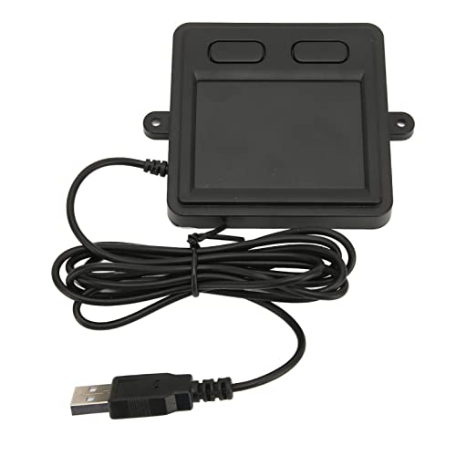 NIZUUONE Wired USB Touchpad Multifunktional Hohe Empfindlichkeit Schnelles 2 -Button -Design Schwarz Tragbarer Trackpad für Laptop Desktop Home Office NIZUUONE Wired USB Touchpad Multifunktional Hohe Empfindlichkeit Schnelles 2 -Button -Design Schwarz Tragbarer Trackpad für Laptop Desktop Home Office von NIZUUONE