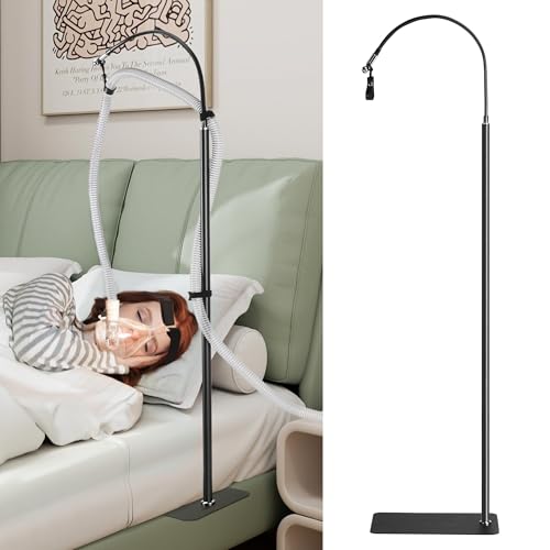 NIdreamCE CPAP Schlauchhalter Höhenverstellbar Bettaufhänger,der Ihren CPAP-Schlauch sicher und 360° hält schwenkbarem Arm,verhedderungsfrei,CPAP-Zubehör & Robust NIdreamCE CPAP Schlauchhalter Höhenverstellbar Bettaufhänger,der Ihren CPAP-Schlauch sicher und 360° hält schwenkbarem Arm,verhedderungsfrei,CPAP-Zubehör & Robust von NIdreamCE