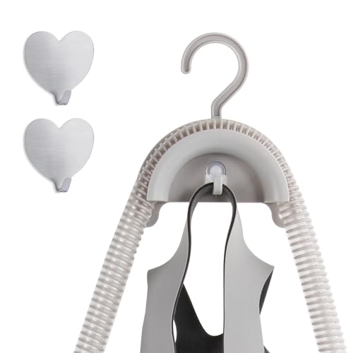 NIdreamCE CPAP Schlauchhalter & Maskenhalter – Universeller Schlauchständer für BiPAP, Ventilator & Schlafapnoe-Geräte (Bett-/Wandmontage) von NIdreamCE