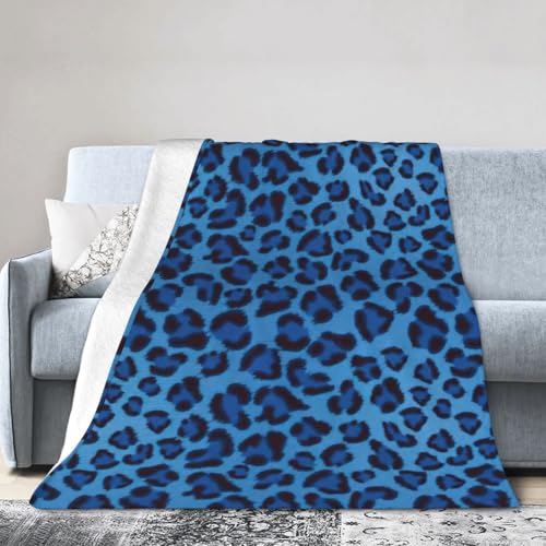 Atmungsaktive Flanelldecke mit Leopardenmuster, leicht, hautfreundlich, konditionierende Decke für Bett Atmungsaktive Flanelldecke mit Leopardenmuster, leicht, hautfreundlich, konditionierende Decke für Bett von NImongt