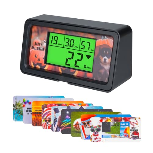 NInE-ROnG Hintergrundbeleuchtung Digitaler 9.999 Tage Countdown Timer Großes LCD Display Count Down für Ruhestand Urlaub Graduierung Weihnachten Hochzeiten GeburtstageHalloween und andere Anlässe (GR) NInE-ROnG Hintergrundbeleuchtung Digitaler 9.999 Tage Countdown Timer Großes LCD Display Count Down für Ruhestand Urlaub Graduierung Weihnachten Hochzeiten GeburtstageHalloween und andere Anlässe (GR) von NInE-ROnG