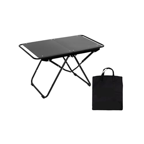 NJDQFA Grill Tisch Beistelltisch Mit Tragetasche,Campingtisch Faltbar Für Picknick Kochen Garten Wandern BBQ,Tragbare Klappbarer Campingtisch,Schwarz NJDQFA Grill Tisch Beistelltisch Mit Tragetasche,Campingtisch Faltbar Für Picknick Kochen Garten Wandern BBQ,Tragbare Klappbarer Campingtisch,Schwarz von NJDQFA
